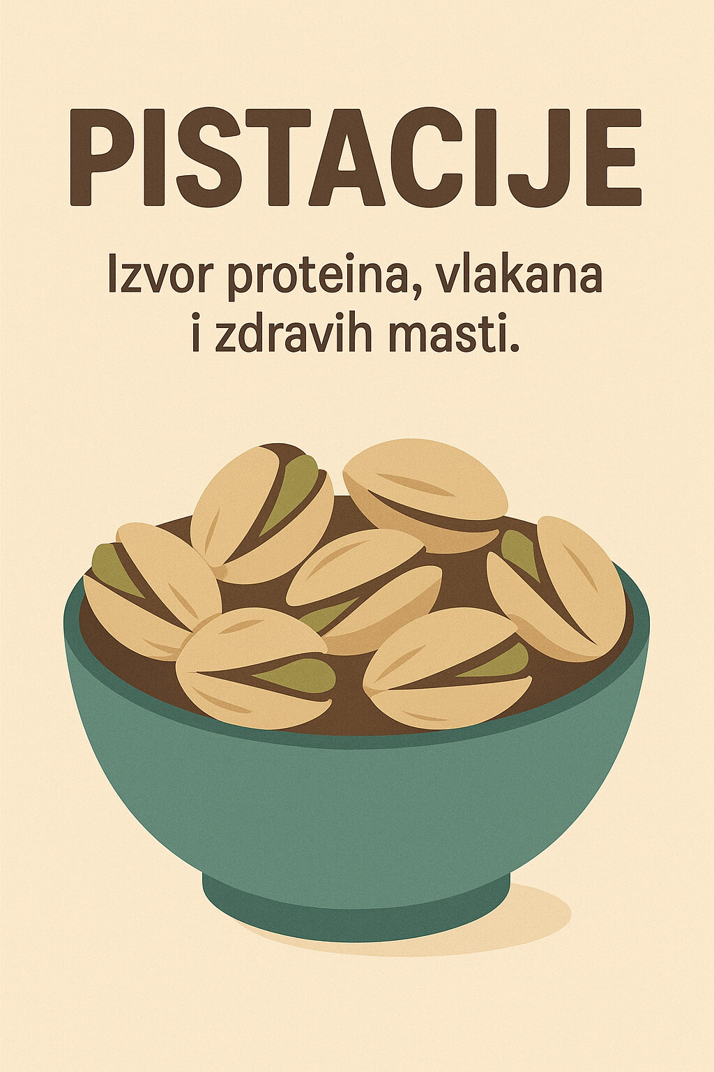 Pistacija u zdjeli